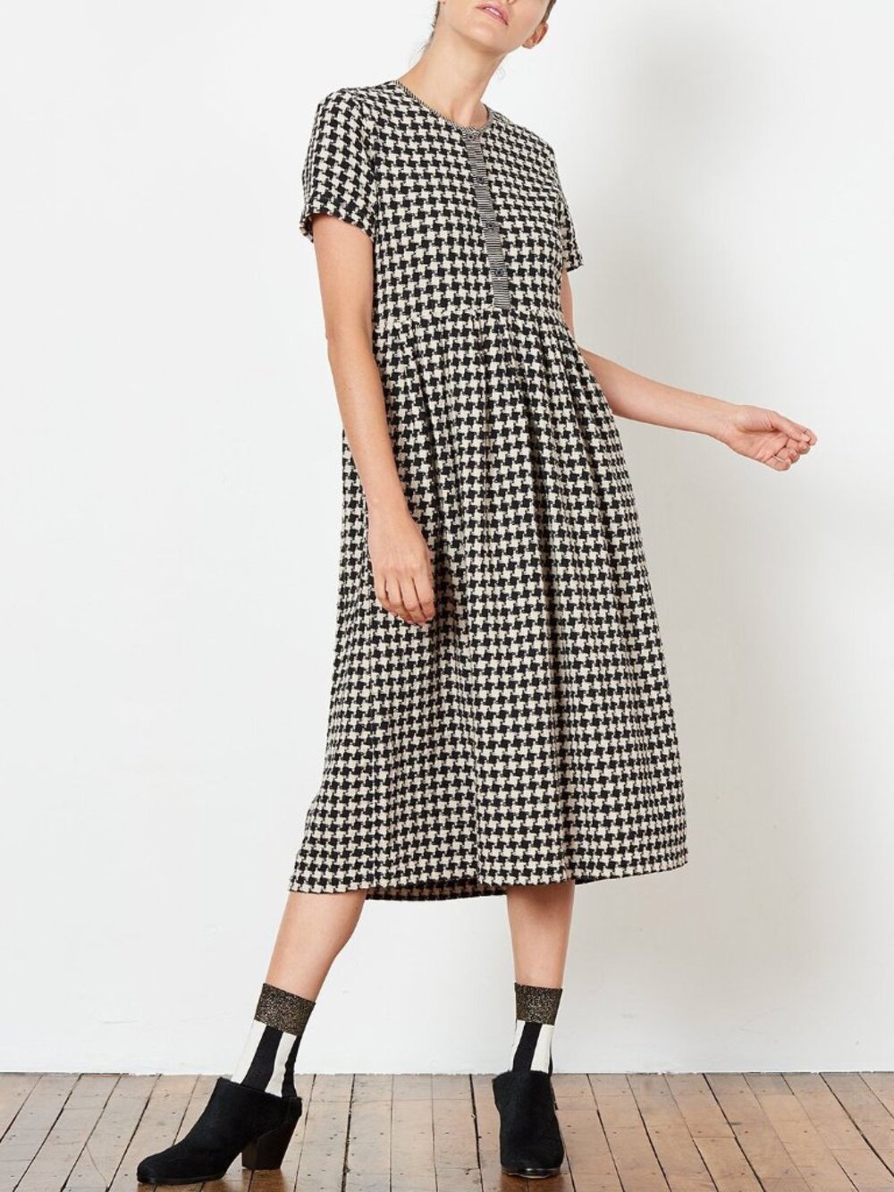 Ace & Jig Ashcroft Dress in Tuxedo XS
